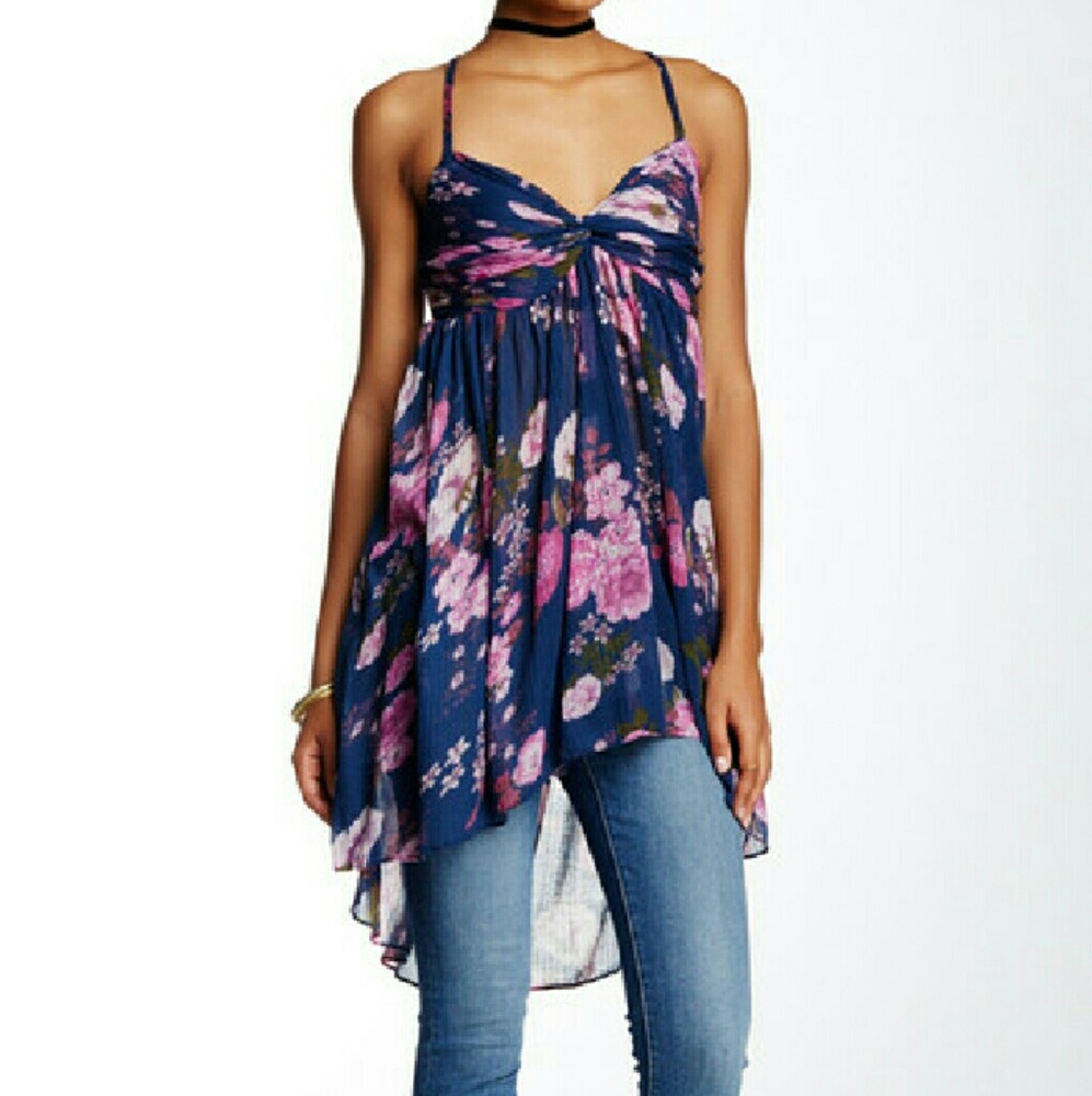 Free People convertible mirage tunic tank